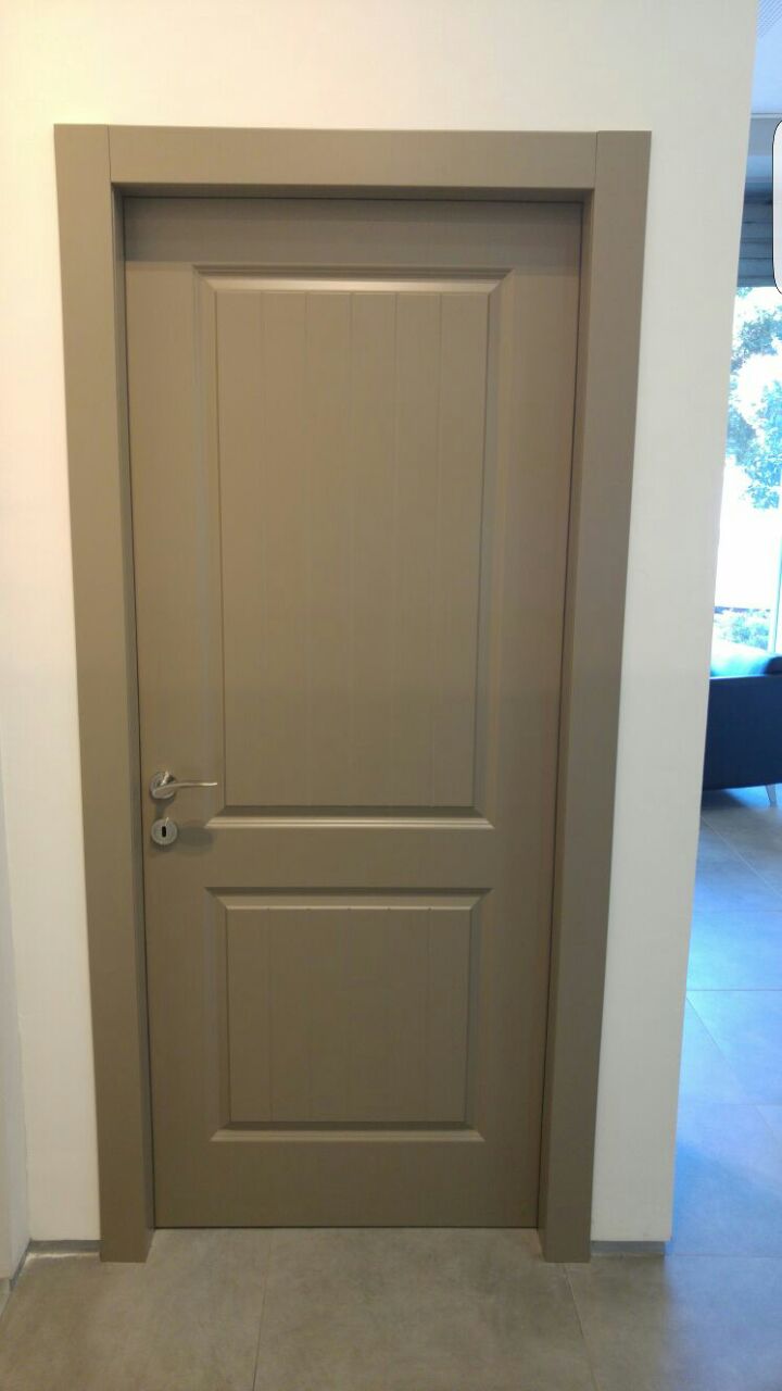 דלת 2 פנל צבע אפור בתנור מיוחד מיוחד